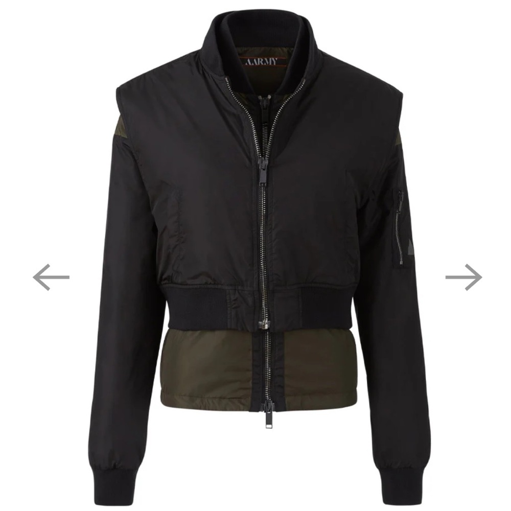 ARMY black and olive Bomber Jacket